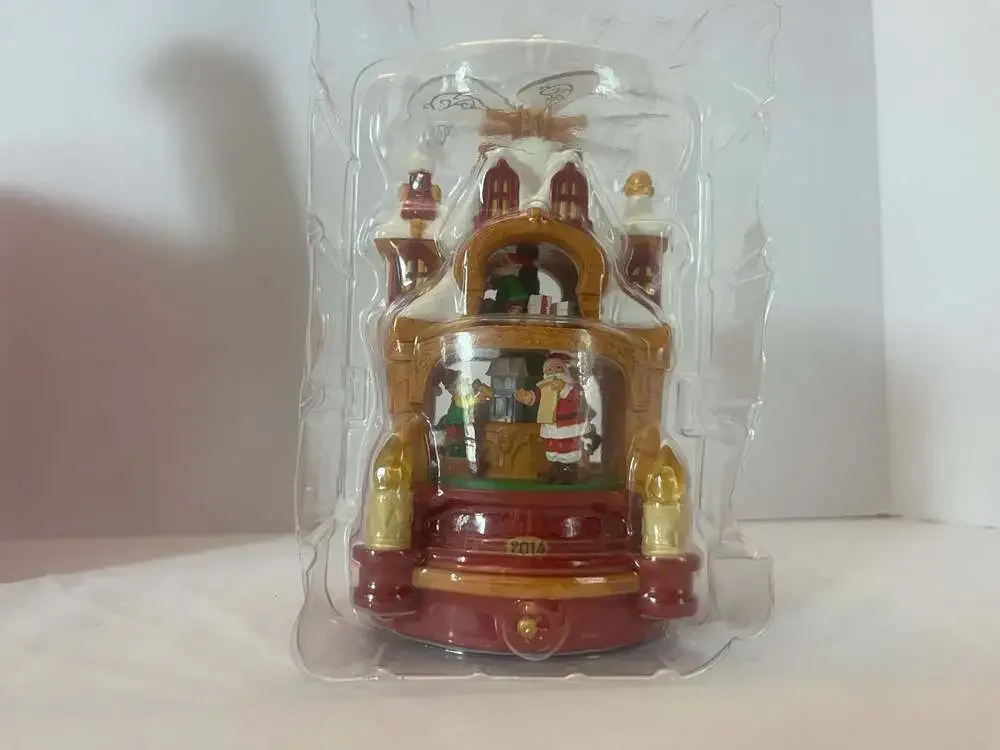 2014 Hallmark Keepsake Ornament Where Dreams Become Toys Magic Light Sound and M